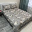 Двустороннее стеганое покрывало с цветочным рисунком 200х230см с наволочками 50х70см (2шт)
