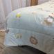 Детское одеяло Baby Dream бирюзовое с животными 150х200 см микрофибра холлофайбер Baby Dream-170-5-7 бірюзовий фото 3