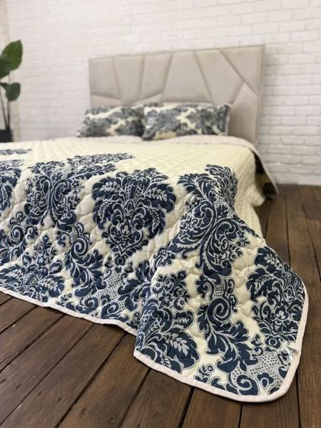 Покривало Анабель 220х240 двостороннє стібане + 2 подушки Cap-Anabel-45 фото