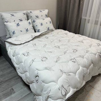 Ковдра Еко Пух 150х210 мікрофібра 350г LM-kovdraЕР -1.5 фото