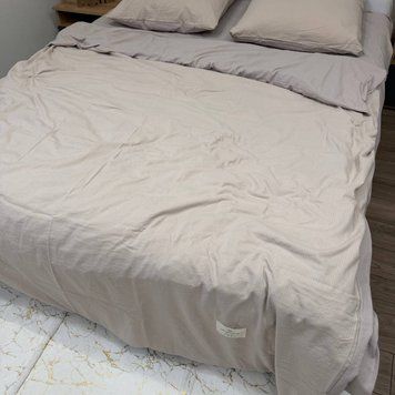 Постільна білизна муслін люкс Сальвія бежевий двоспальна 180х220 Rm-Salvia- 5-2.0 фото