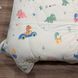 Детское одеяло Baby Dream бирюзовое с динозаврами 150х200 см микрофибра холлофайбер Baby Dream-170-5-10 бірюзовий фото 7