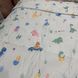 Детское одеяло Baby Dream бирюзовое с динозаврами 150х200 см микрофибра холлофайбер Baby Dream-170-5-10 бірюзовий фото 4