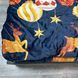 Постільна білизна велюр новорічна євро синя з іграшками на резинці Rm-NY-1-EU фото 5