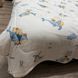 Дитяча ковдра Baby Dream біла з китом  150х200 см мікрофібра холлофайбер Baby Dream-170-5-12 білий фото 6