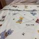 Дитяча ковдра Baby Dream бірюзова з собачками  150х200 см мікрофібра холлофайбер Baby Dream-170-5-14 бірюзовий фото 5