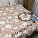 Детский муслиновый плед покрывало Джуниор 150х200 коричневый с собачкой Rm-junior-1 фото 1