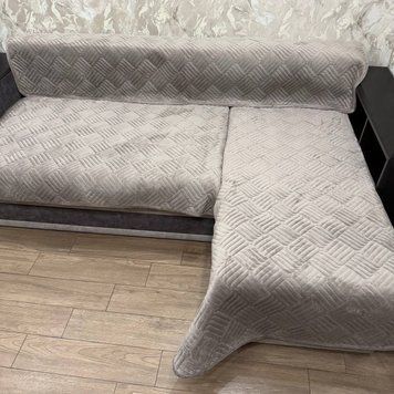 Велюрові накидки на диван 3в1 Геометрія мокко 90х160 2 шт + 90х210 1 шт An-geometry-2 фото