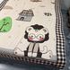 Детский муслиновый плед покрывало Джуниор 150х200 бежевый с рисунком котик Rm-junior-10 фото 3