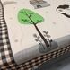 Детский муслиновый плед покрывало Джуниор 150х200 бежевый с рисунком котик Rm-junior-10 фото 4