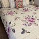 Покрывало стеганое двустороннее Аура сатин молочное пионы 200x220 холлофайбер LM-Aura-5-EU фото 4