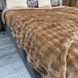 Плед микрофибра Кролик 200x230 см ореховый Rm-MF-10 фото 3