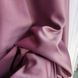 Готовый комплект штор из ткани атлас блэкаут с пришитой тесьмой размер 150*270 см (2шт) малинового цвета VR-18 фото 3
