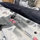 Плюшевое постельное белье Мирея серое с котами семейный размер Cap-Postilna Pl-3- Sim фото 10
