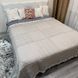 Льняной плед покрывало Лиана с бахромой косичка кофейный 200x230 евро Rm-Liana-1 фото 1
