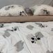 Ария двуспальная молочный+бежевый сатин рисунок цветы Rm-Aria-9-2.0 фото 2
