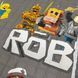 Детское покрывало одеяло 150х210 Roblox серое LM-Pk-30 фото 5