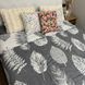 Плед лен Симетрия двусторонний с вышитым рисунком 200x230 см Rm-4458-8 фото 3