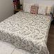 Плед льняной двусторонний Федерия молочно-кофейный 200x230 Rm-Federia-EU-3 фото 1