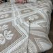 Плед лен Симетрия двусторонний с вышитым рисунком 200x230 см Rm-4458-12 фото 4