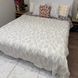 Плед льняной двусторонний Федерия молочно-кофейный листочки 200х230 Rm-Federia-EU-5 фото 1