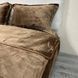 Теплое постельное белье полуторное Моника шоколад 150*200 Rm - Monica - 31- 1.5 фото 3