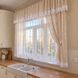 Занавеска Линси 400х180 см бело-бежевая с ламбрекеном LN-Linsey-4 фото 2