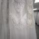Тюль грек сітка з вишивкою висота 300 см на відріз тасьма в подарунок IG-3456 біла фото 5