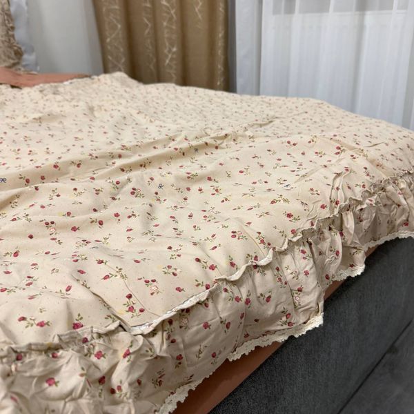 Евро комплект постельного белья с одеялом Пенелопа беж  200х220 Rm-Penelopa-12-EU фото