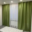 Шторы софт-блэкаут "Гармония" (150х270 см, 2 шт., цвет оливковый, готовые на тесьме)