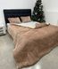 Ковдра 200х230 тепла мікрофібра/овчинка 350 г/м&sup2; (Кавовий) Cap-023-5 фото 1