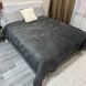 Велюрове покривало Веларіс графіт 220х240 євро Rm-velaris-21-EU фото 1