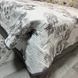 Набор покрывало 200x230 с наволочками 47x73 бело фиолетовое с цветами Бегония коттон Rm-begonia-6 фото 2