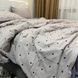 Постільна білизна муслін Жасмін молочно-фіолетова з горошком двоспальне Rm-Jasmine-6-2.0 фото 7